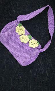 Handmade Crochet Sling Bag