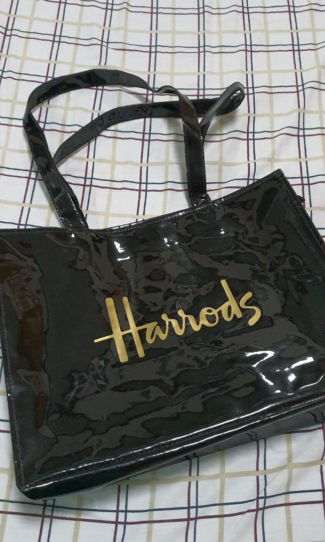 Harrods shop patent bag