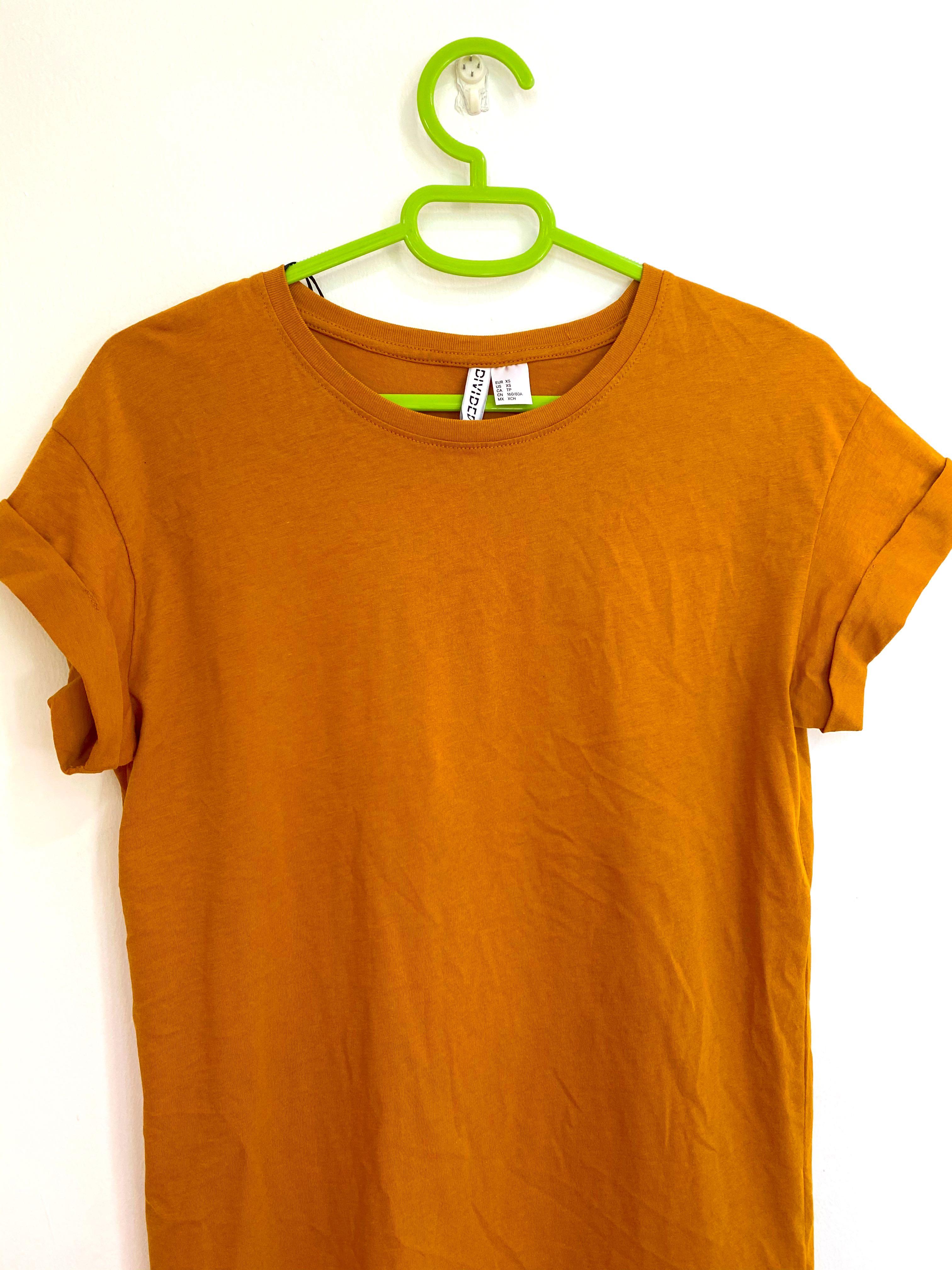 mustard t shirt dress