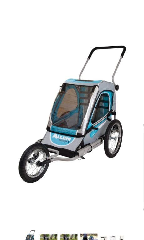 single seater bike trailer