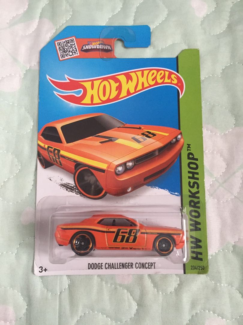 hot wheels dodge challenger concept