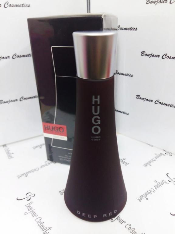 Hugo Hugo Boss Deep Red Woman Edp 90ml Original Packaging Health Beauty Perfumes Deodorants On Carousell