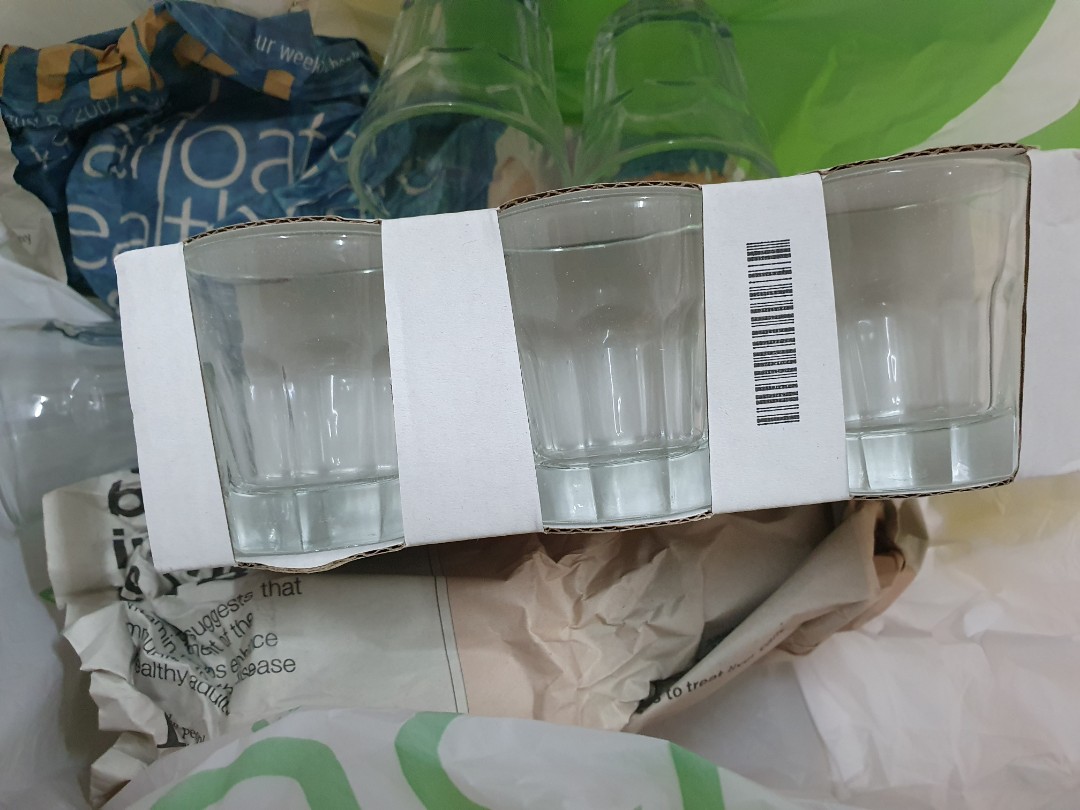Ikea shot glasses, Free Items on Carousell
