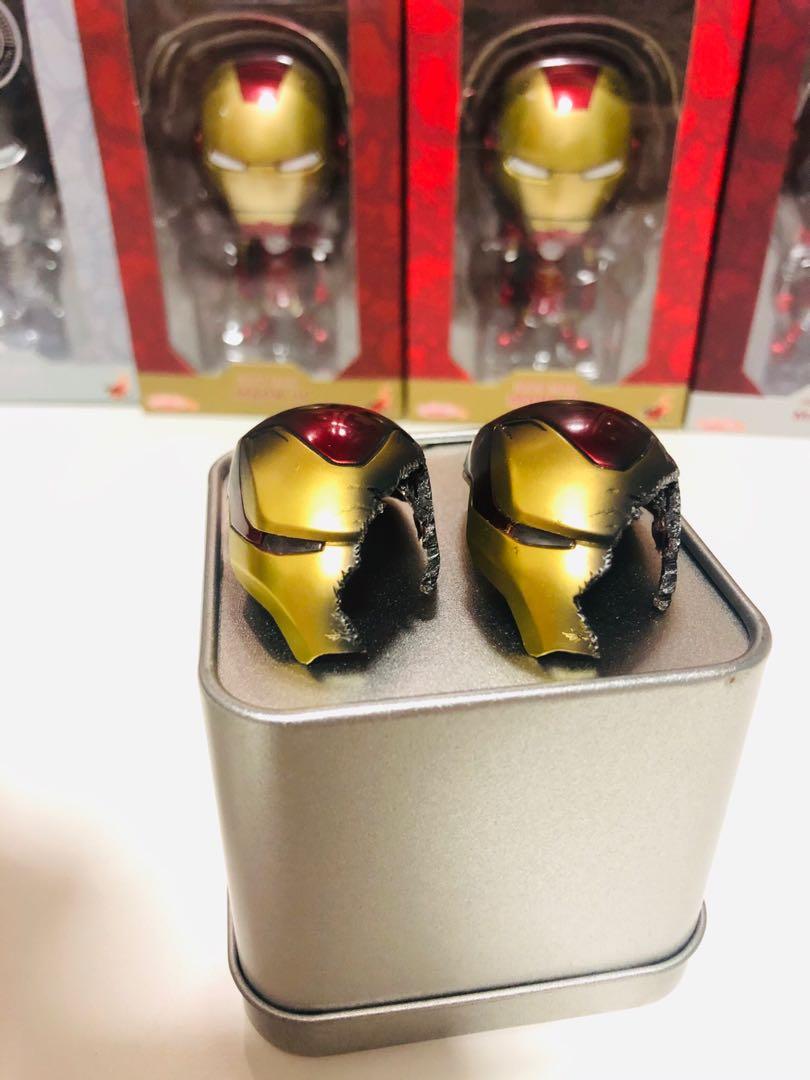 In Stock Marvel Avengers Infinity War Iron Man Mark 50 Battle Damaged Mask Accessories Non Hottoys Toys Games Bricks Figurines On Carousell