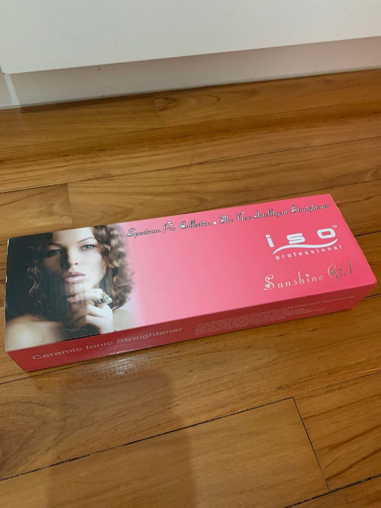 Iso sunshine girl straightener best sale