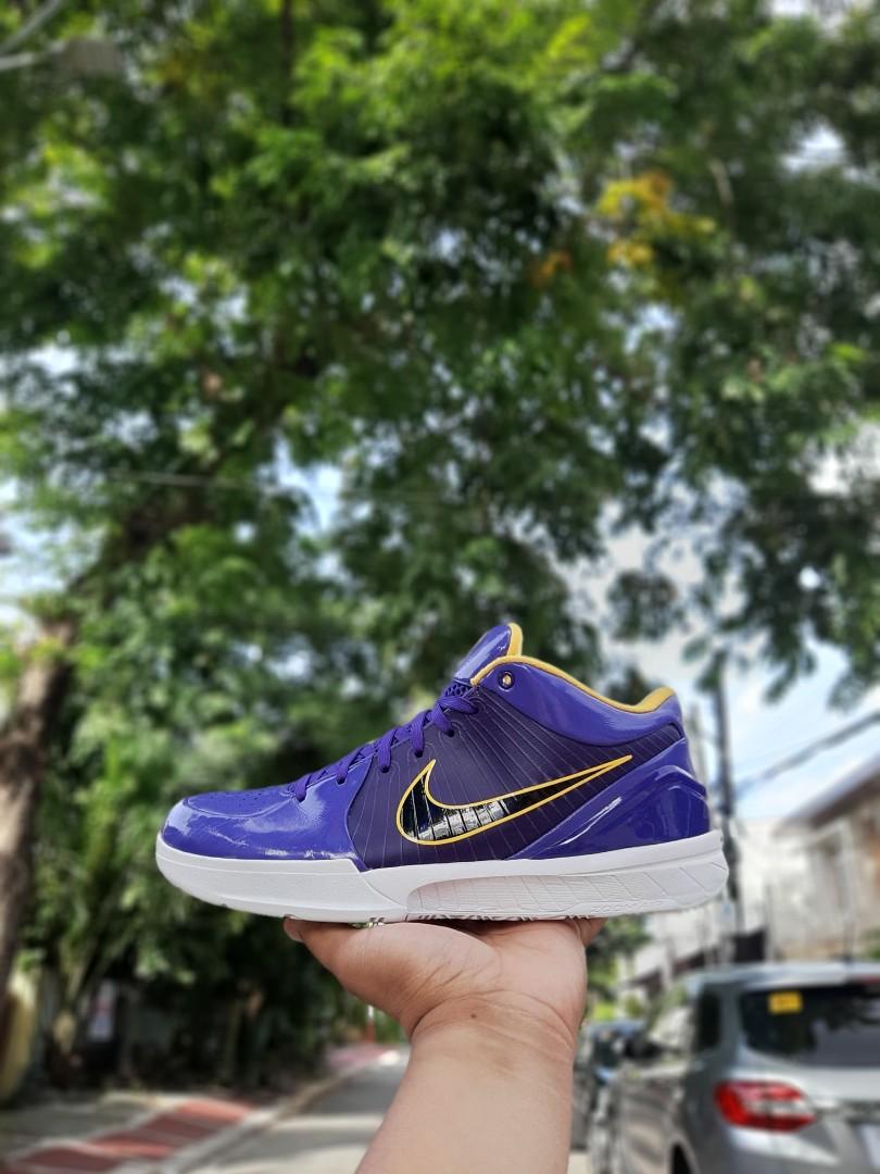 Kobe 4 Protro UNDFTD Lakers, Men's 