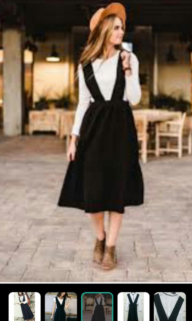 Korean jumper skirt top