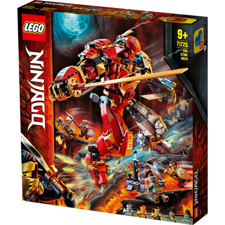 LEGO 71720 Ninjago Master of The Mountain Fire Stone Mech