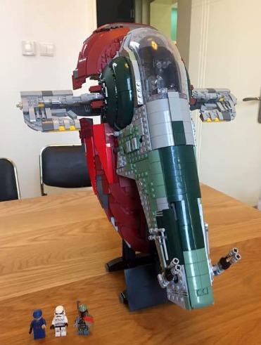 Lepin 05037 Star Wars UCS Bobafett s Slave One 2067pcs 75060