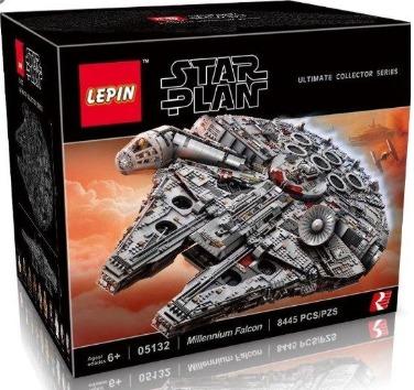 Lepin 05132 Starwars UCS Millenium Falcon 8445pcs 75192