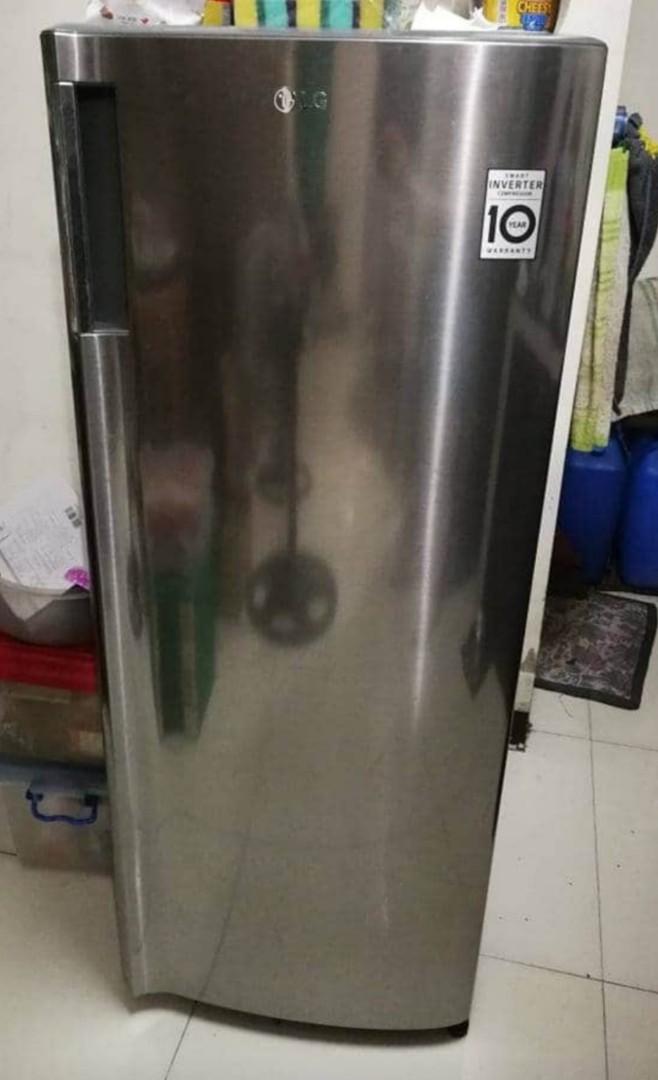 Lg Inverter Upright Freezer 6cu Ft Tv Home Appliances Kitchen Appliances Refrigerators And Freezers On Carousell
