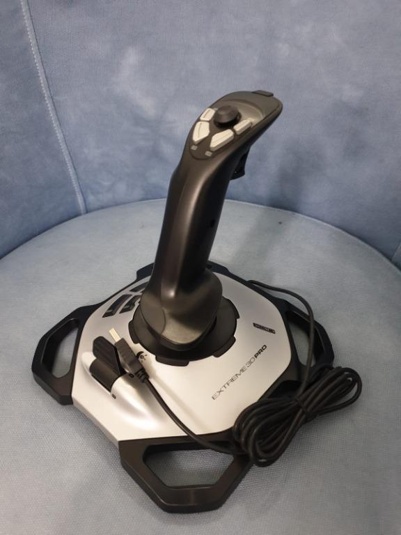 Logitech Extreme 3D Pro Twist Handle Joystick, Video Gaming, Gaming ...