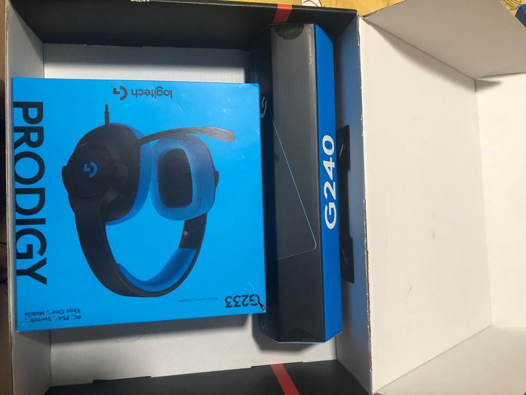 Logitech Gaming Set Electronics Computer Parts Accessories On Carousell