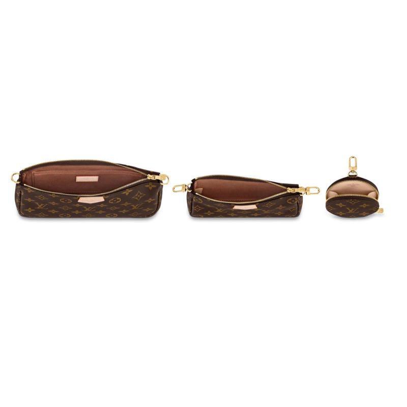 Louis Vuitton Multi PO Accessories Khaki Mono , Luxury, Bags & Wallets on  Carousell