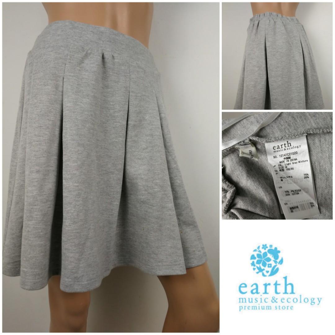 M Earth Music And Ecology Light Grey Mixture Drawstring Mini Skirt Women S Fashion Clothes Bottoms On Carousell