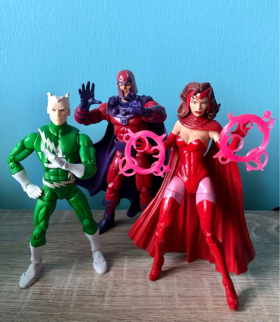 Marvel legends magneto quicksilver deals scarlet witch