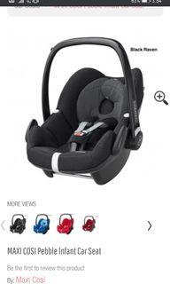 Maxi cosi pebble car seat with infant insert