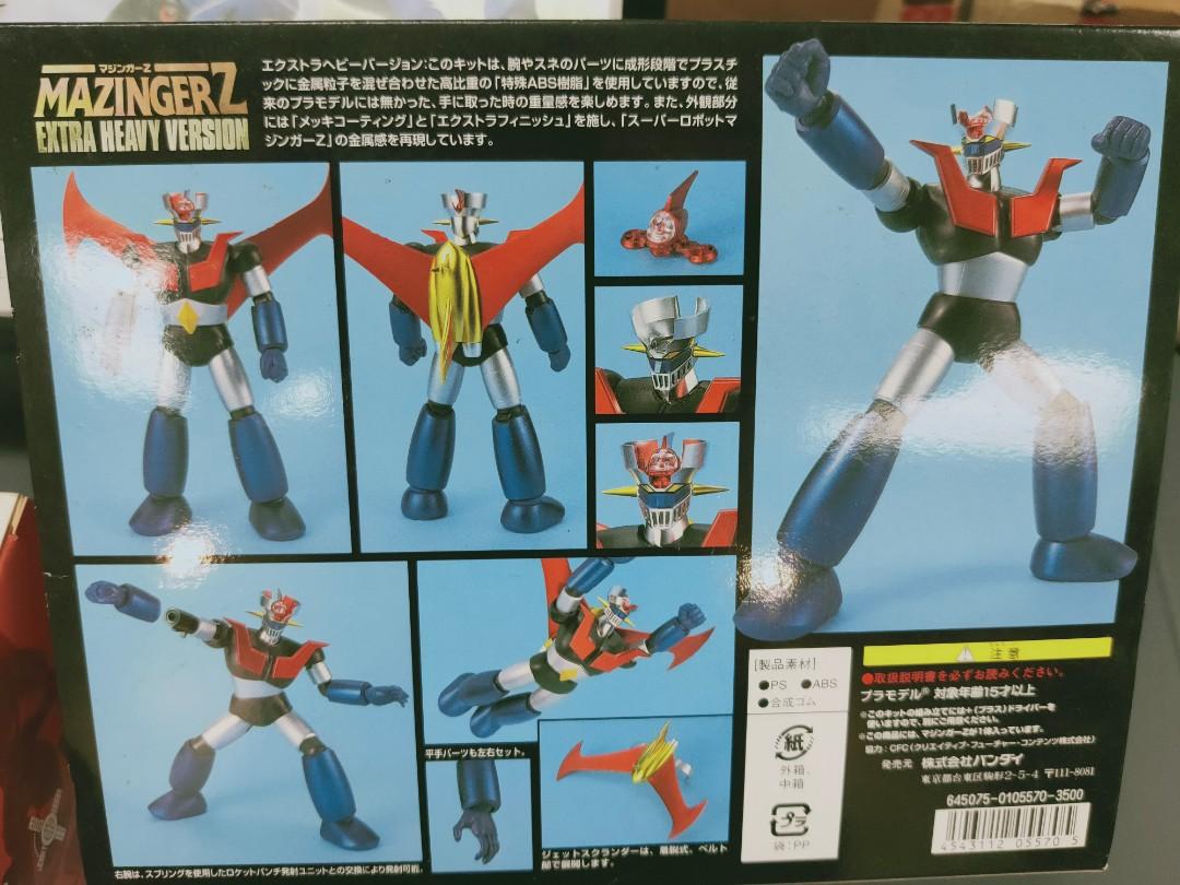 Kit Maquette Plastique Mazinger Z Version Extra Lourde (Heavy) Bandai - Occasion Non Monté