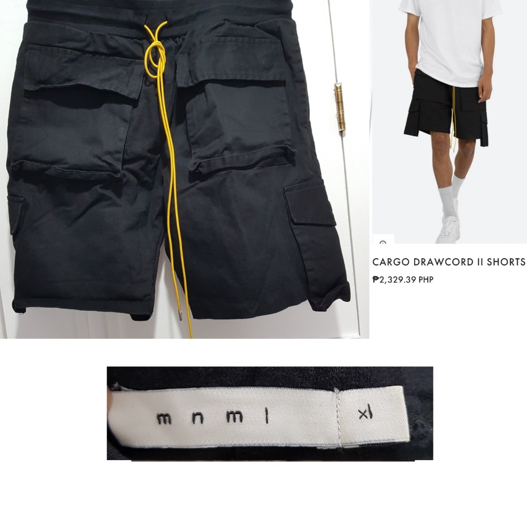 Cargo drawcord shorts clearance