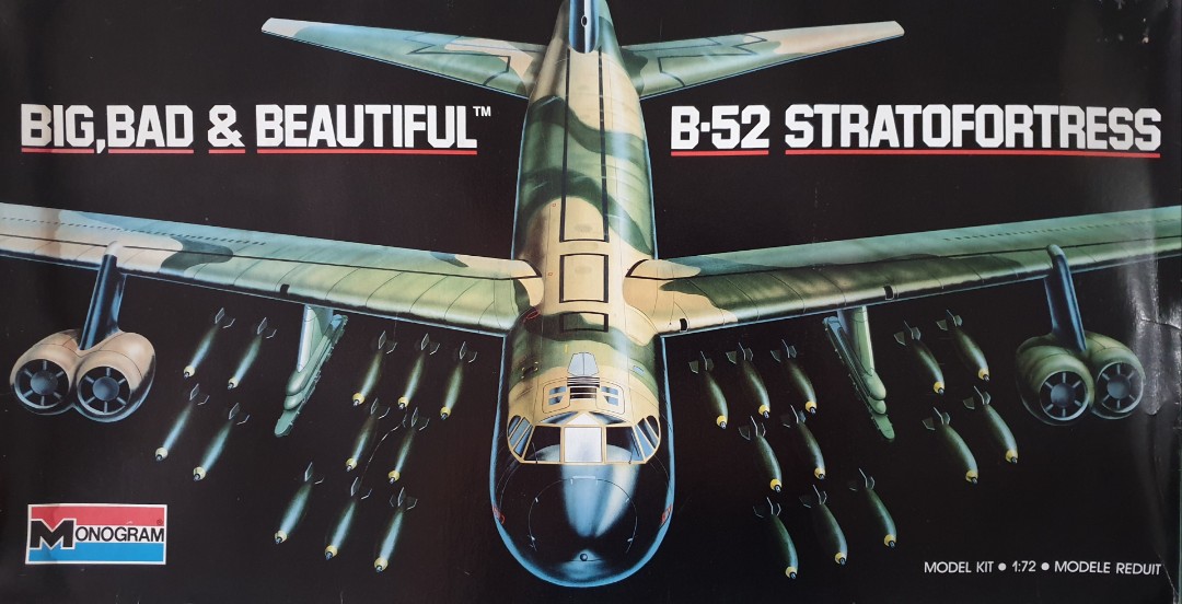 Monogram 1 72 B 52 Stratofortress Vietnam Era Hobbies Toys Toys Games On Carousell