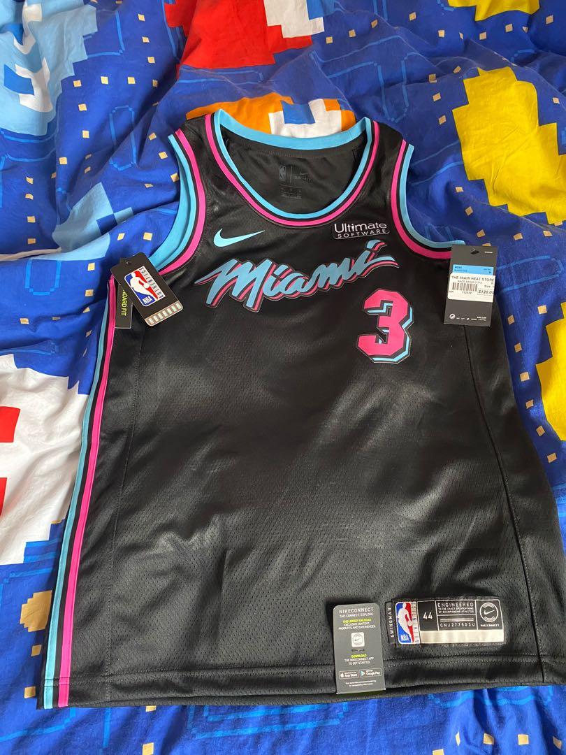 Tyler Herro 2019-20 Miami Heat Nike Vice City Ed. Rookie Authentic Jersey  Sz 52