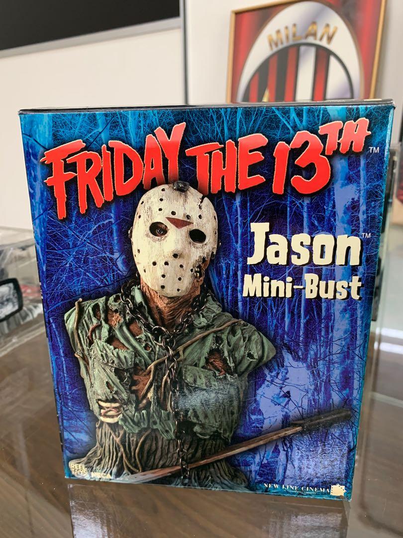 NECA Friday the 13th Jason Vorhees Resin Mini Bust, Hobbies & Toys