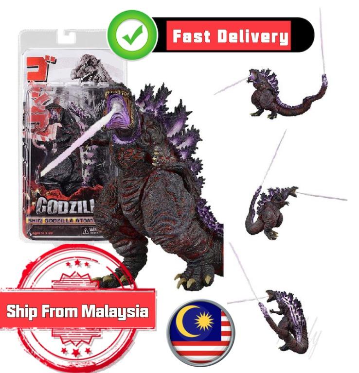 NECA Shin Godzilla Atomic Blast Burzing Hand To Tail Action Figures 17cm  Model Toy