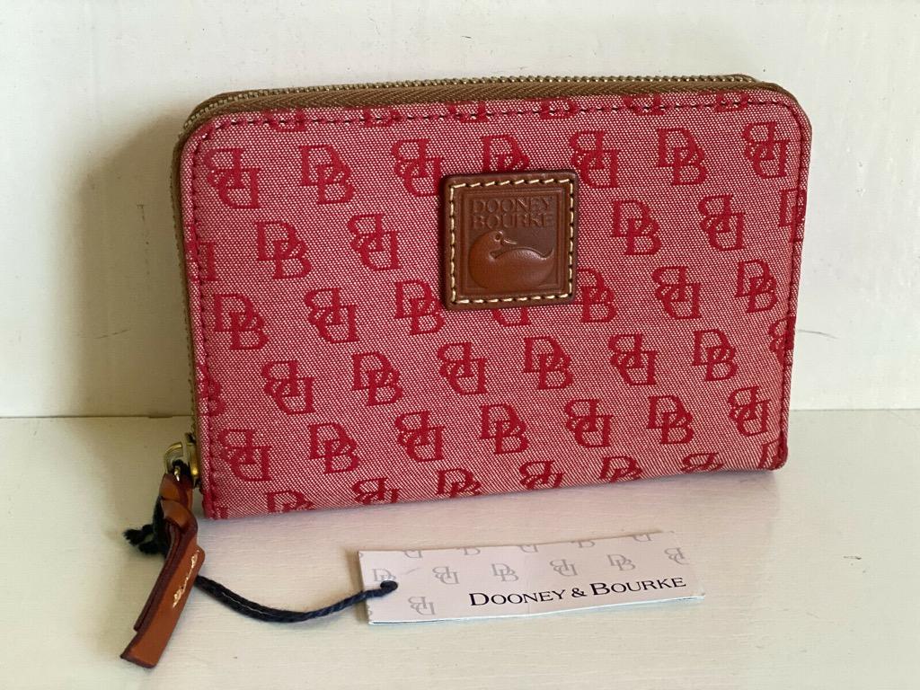 Dooney and new arrivals bourke pink wallet