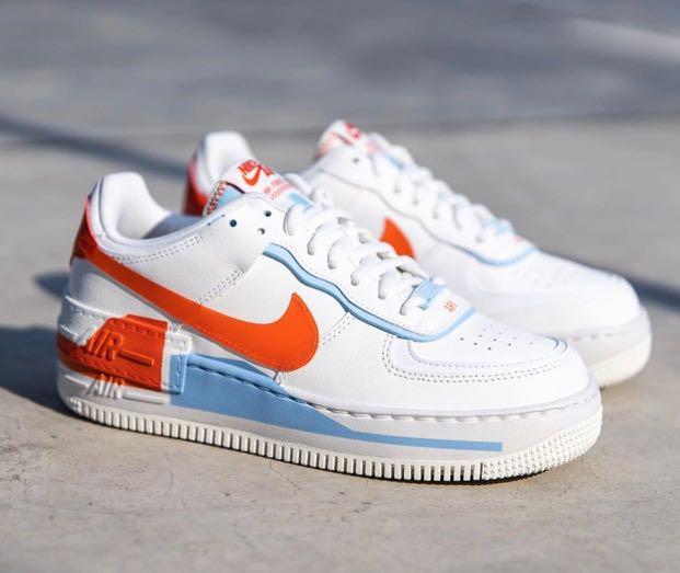 nike air force shadow team orange