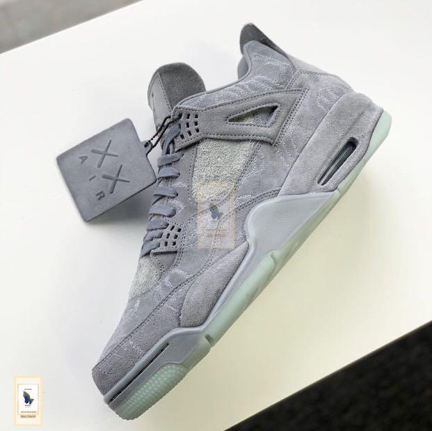 jordan 4 kaws glow in the dark