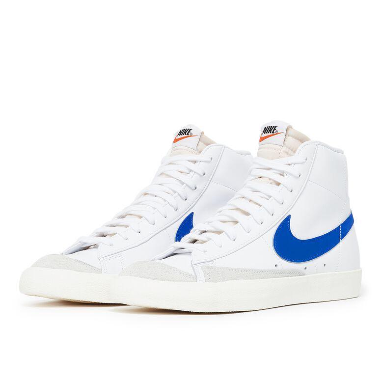Nike Blazer Mid '77 white/blue, Men's 