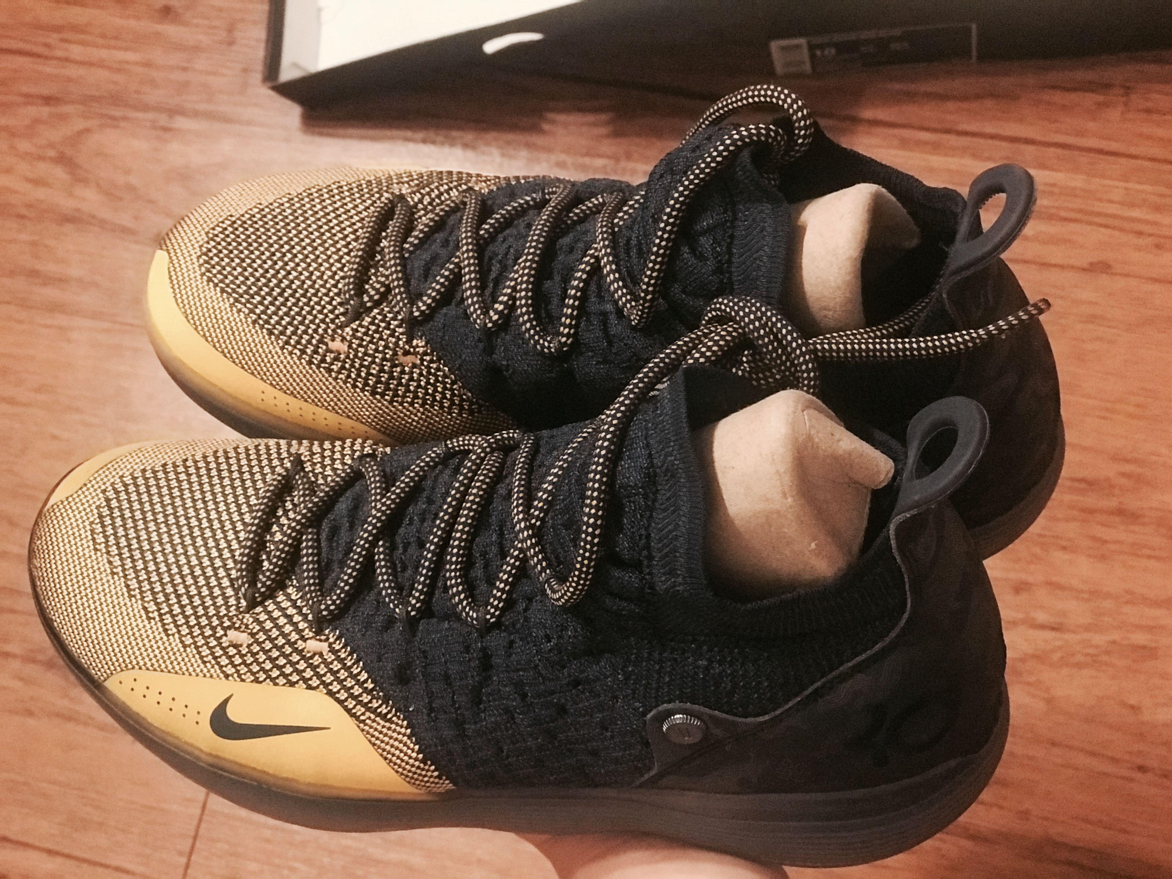 Nike Zoom KD 11 Michigan repriced Men s Fashion Footwear Sneakers on Carousell