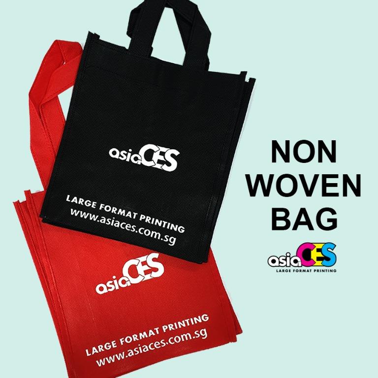 Non Woven Bag Carrier Bag Printing Design Craft Art Prints On Carousell,Black Roots Platinum Blonde Hair
