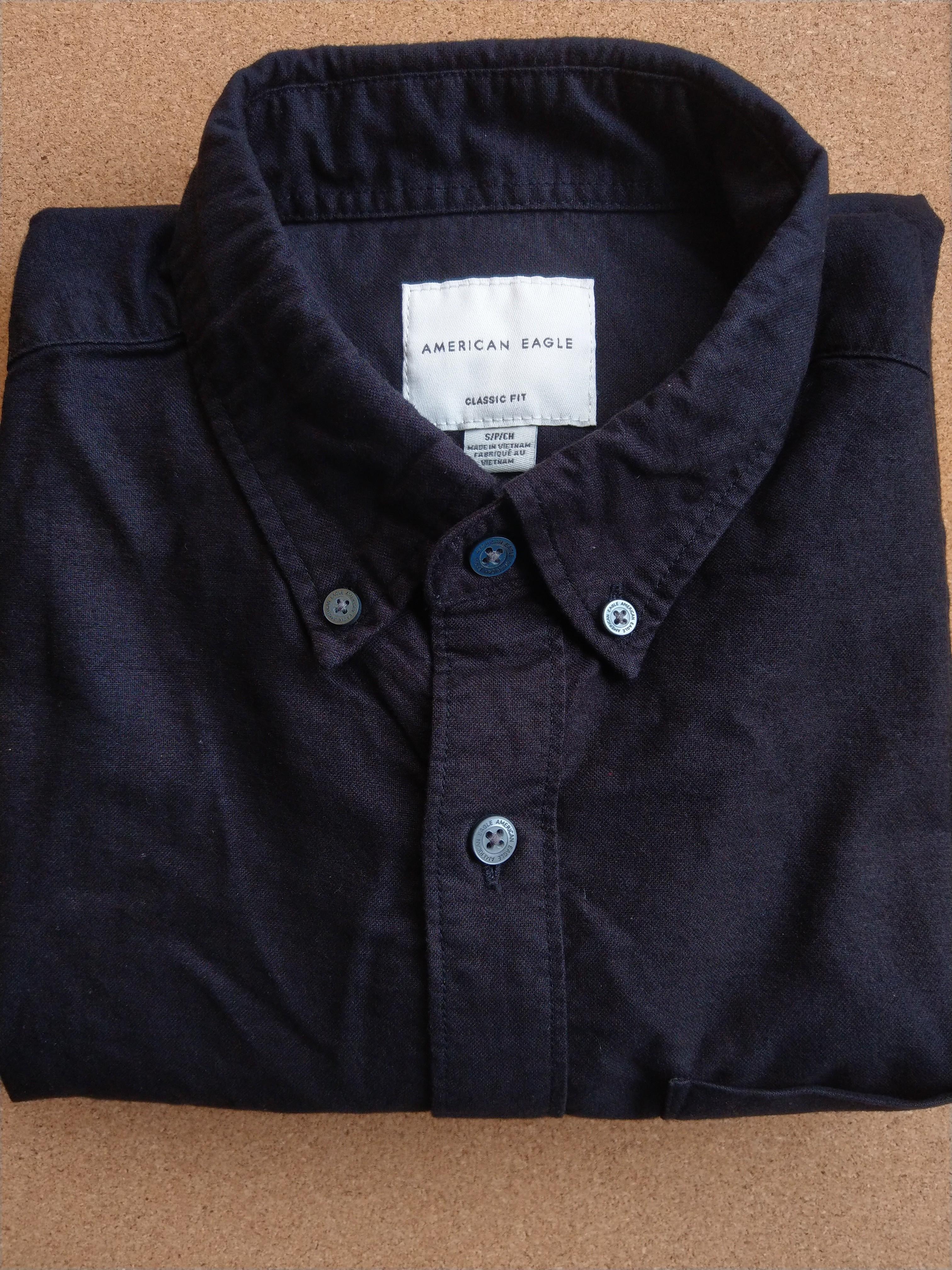 american eagle black shirt