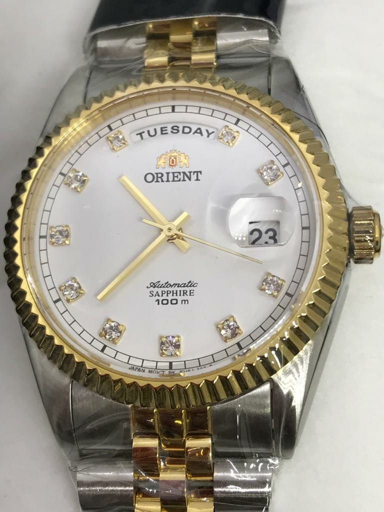 Orient automatic watch with sapphire glass 100m wster resist