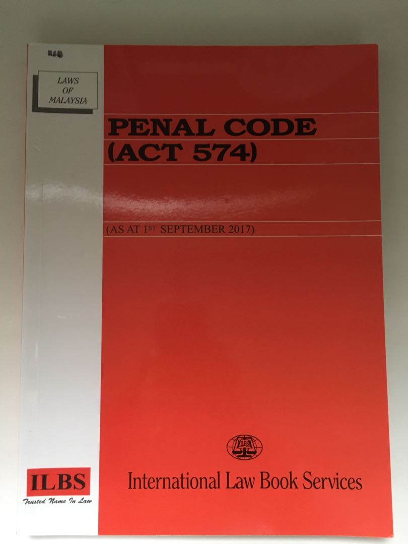 Penal Code 2017 Textbooks On Carousell