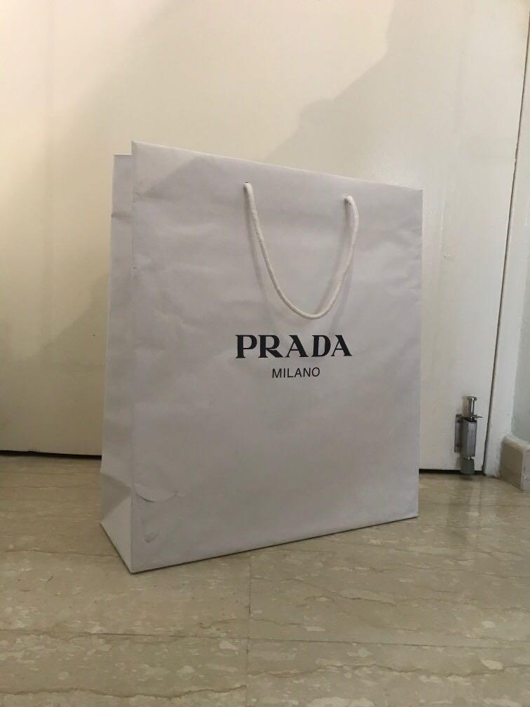 prada carrier bag