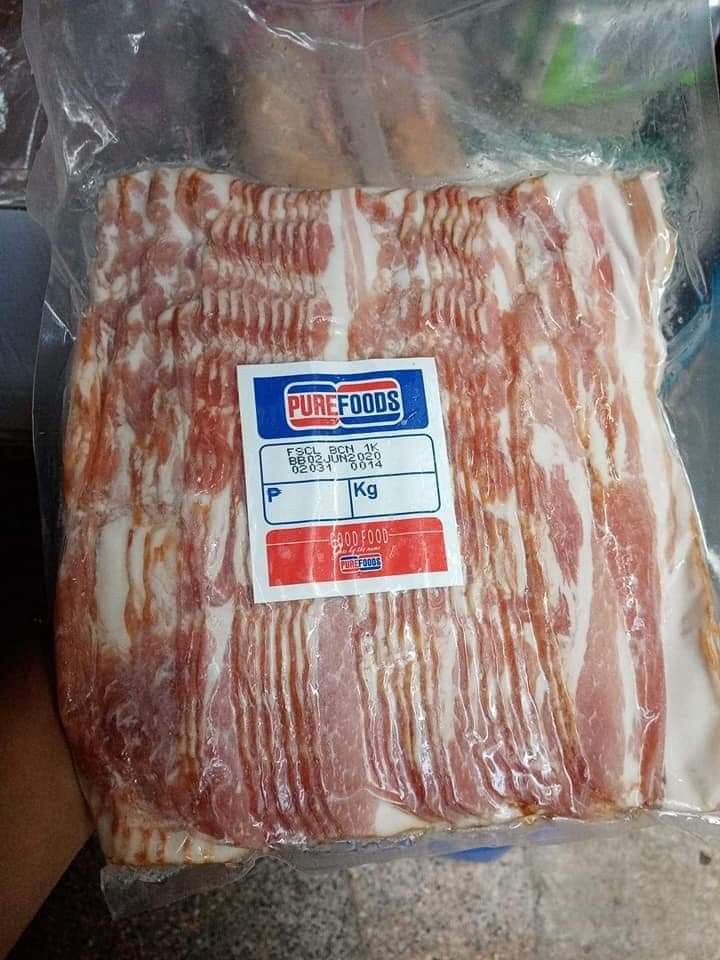 Purefoods Bacon 1kg, Food & Drinks, Local Eats on Carousell