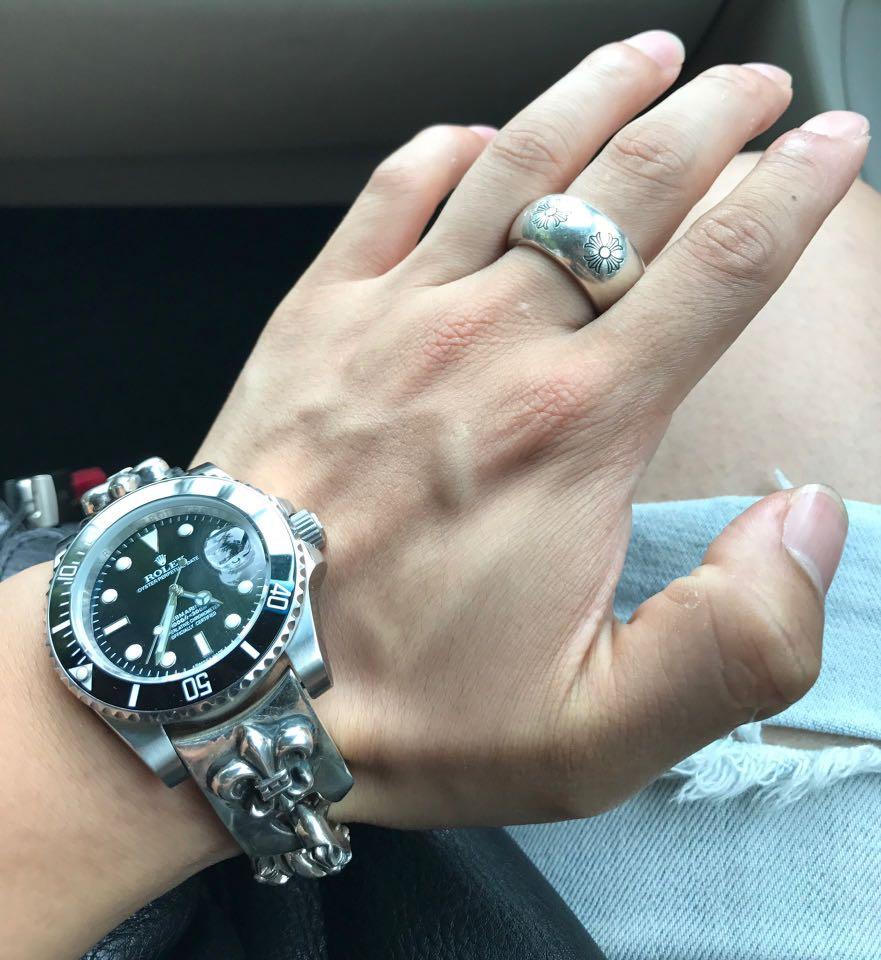 Chrome hearts rolex for sale best sale