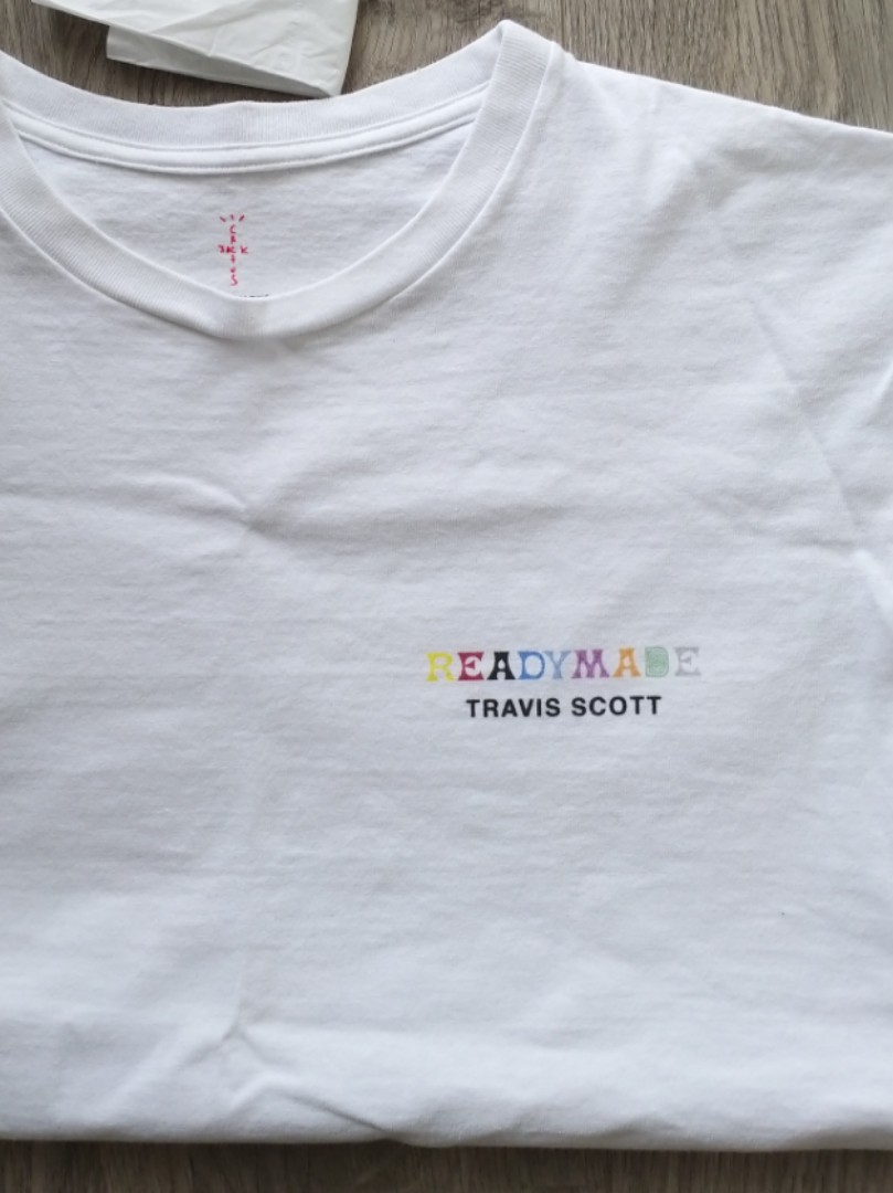 STEAL] Readymade x Travis Scott tee, Men's Fashion, Tops & Sets