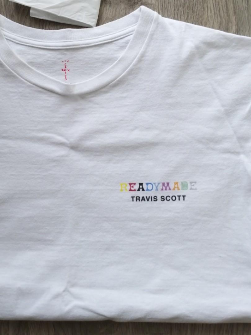 Steal Readymade X Travis Scott Tee Men S Fashion Clothes Tops On Carousell