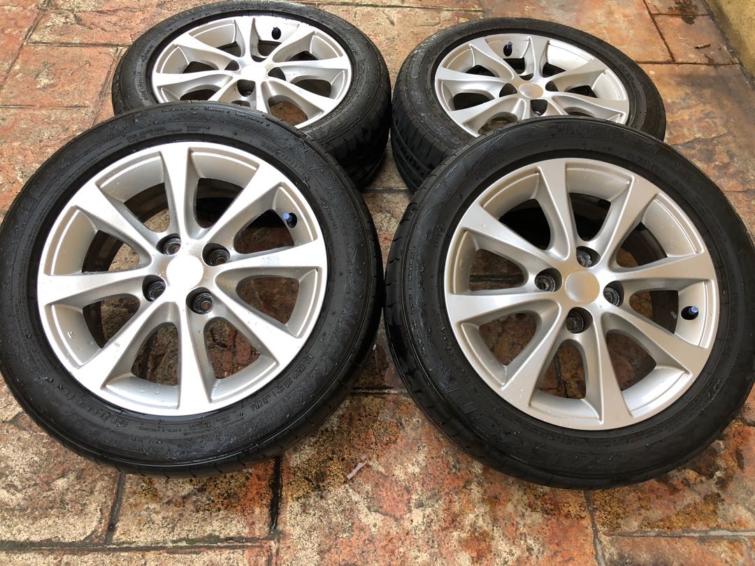 Rim Alza 15 Inci Pcd100 Auto Accessories On Carousell