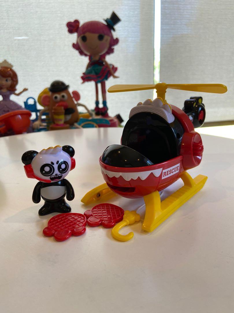 Ryan s World Combo Panda rescue helicopter Hobbies Toys Toys Games on Carousell