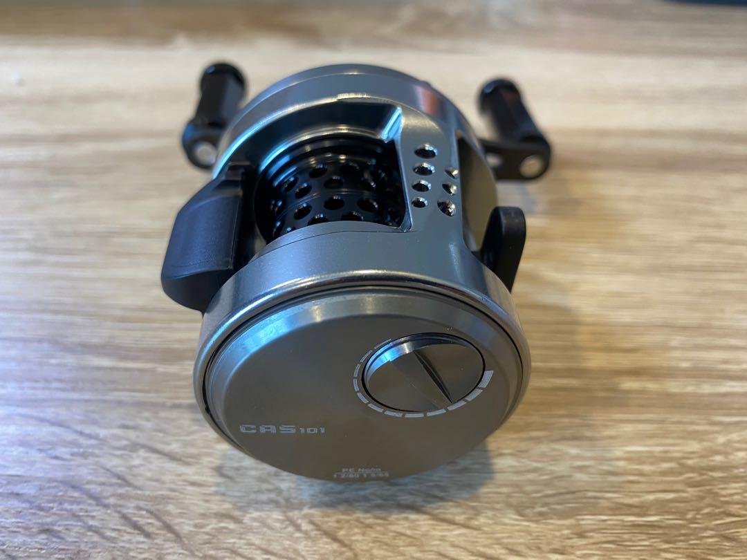 NEW Shimano Conquest BFS wannabe the SABRE JKS 50! $40 round BFS reel! 