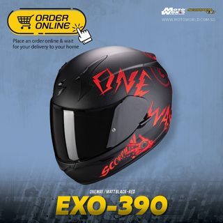 Scorpion Exo 390 Full Face Motorcycle Helmet