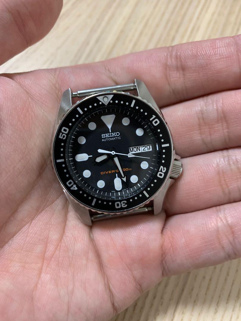 Seiko SKX013 box and purchase receipt