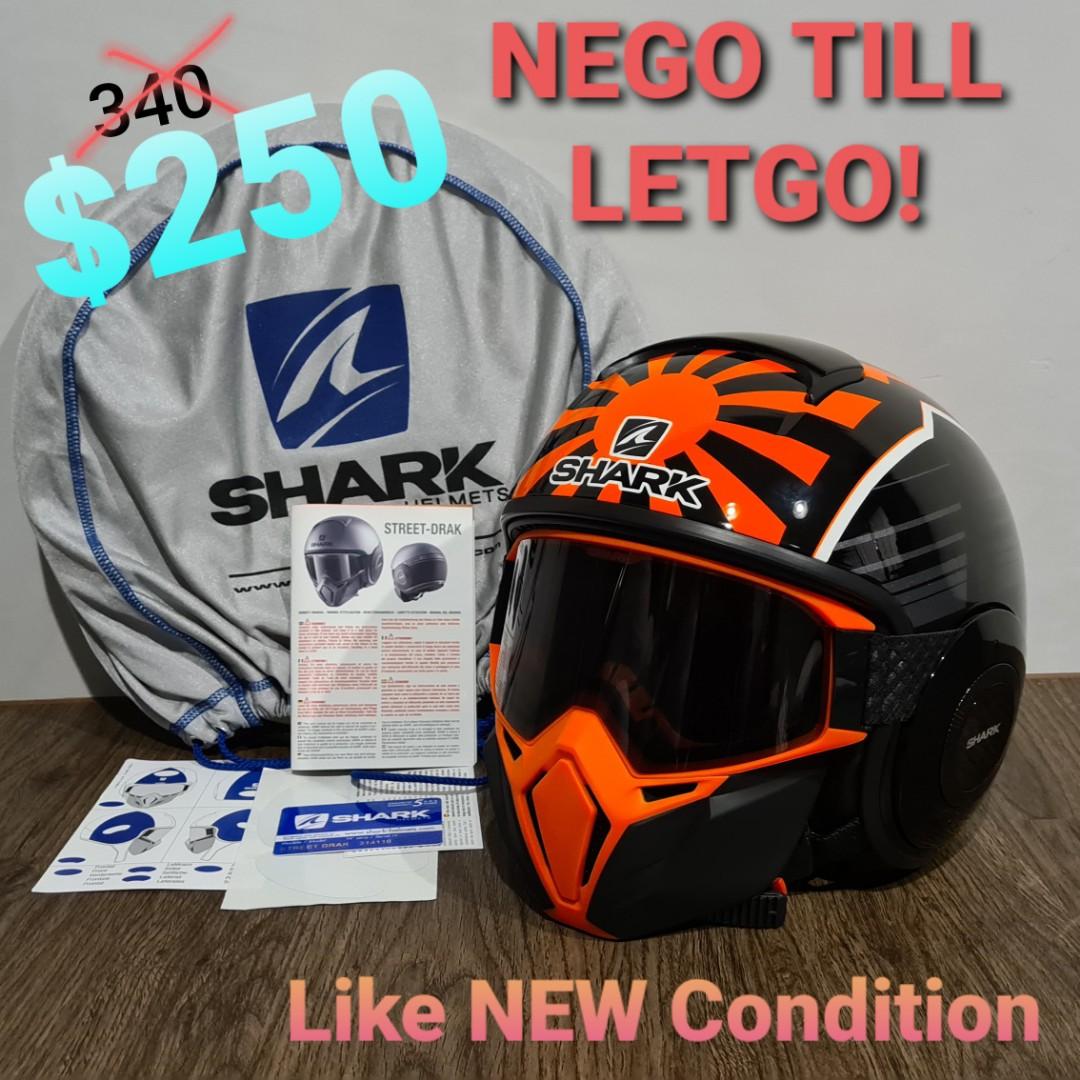 Shark street drak zarco malaysian sale gp helmet
