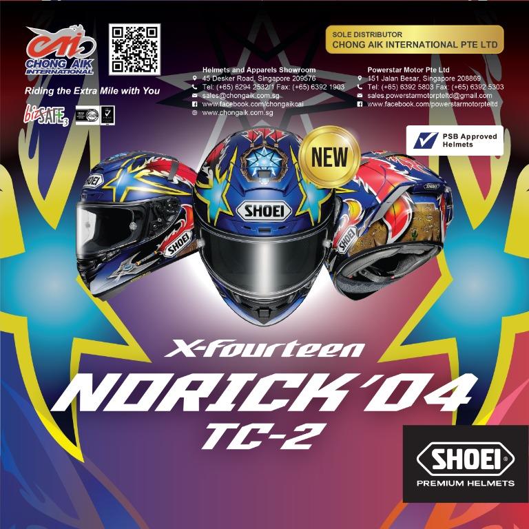 Shoei x14 norick Clearance