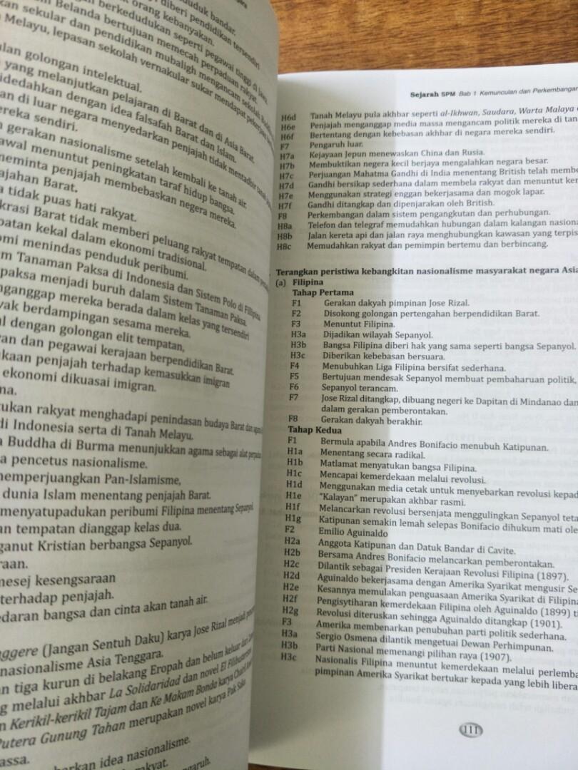 Spm Sejarah Kertas 3 Textbooks On Carousell