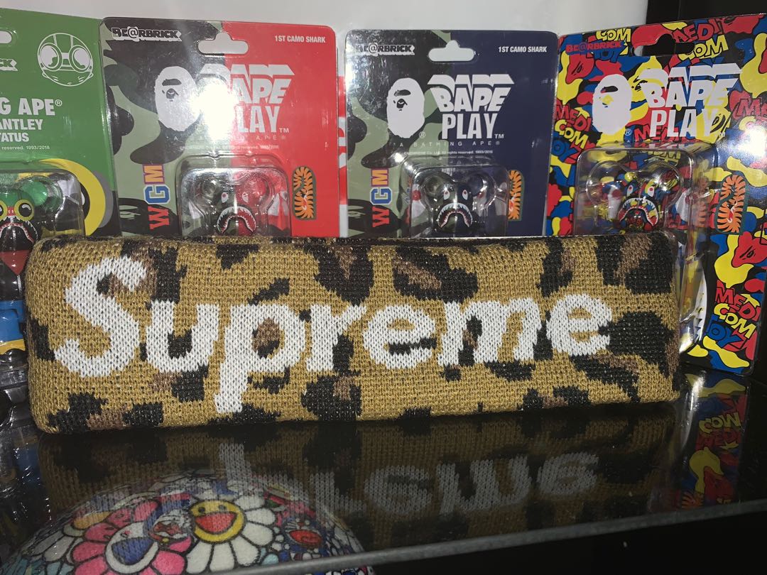 supreme leopard headband